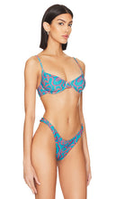Mello The Label Underwire Bikini Top in Blue