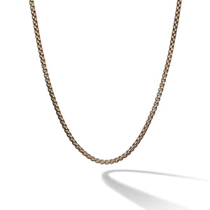 Men's David Yurman Chain Collection Small Box Chain in 18k Yellow Gold