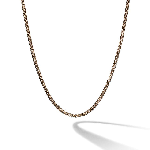 Men's David Yurman Chain Collection Small Box Chain in 18k Yellow Gold