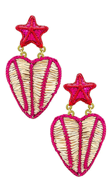 Mercedes Salazar Stefano Earrings in Pink