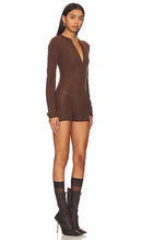 Miaou Avery Romper in Brown