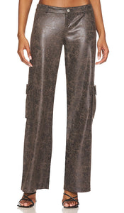 Miaou Elias Pant in Brown - Pantalon Miaou Elias en marron - Miaou Elias 棕色长裤 - Miaou Elias Hose in Braun - MIAOU 엘리아스 팬츠 - Pantaloni Miaou Elias in marrone