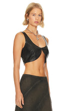 Miaou Juliet Vest in Black