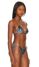 Miaou Kauai Bikini Top in Blue