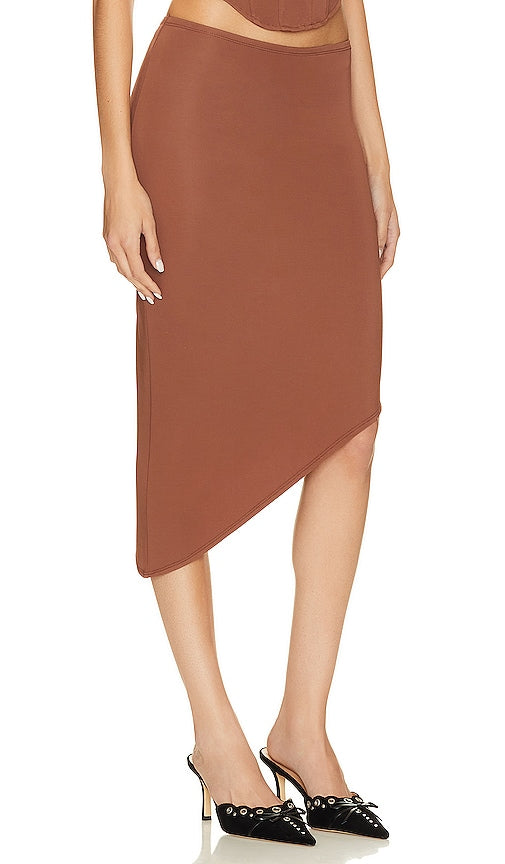 Miaou Vero Skirt in Brown