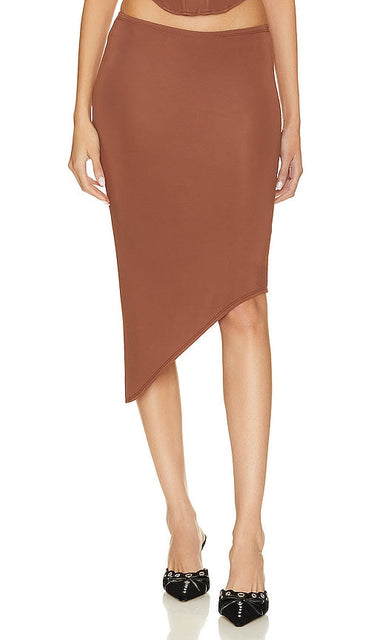 Miaou Vero Skirt in Brown - Jupe Miaou Vero en marron - Miaou Vero 棕色半身裙 - Miaou Vero Rock in Braun - Miaou Vero 스커트 브라운색 - Gonna Miaou Vero in marrone