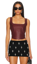 Miaou Zola Top in Brown - Haut Miaou Zola en marron - Miaou Zola 棕色上衣 - Miaou Zola Top in Braun - MIAOU ZOLA 탑 - Top Miaou Zola in marrone