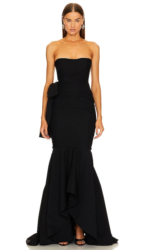 Michael Costello x REVOLVE Anyssa Gown in Black - Michael Costello x REVOLVE ROBE Anyssa en Noir - Michael Costello x REVOLVE Anyssa 黑色礼服 - Michael Costello x REVOLVE Anyssa Kleid in Schwarz - Michael Costello x REVOLVE Anyssa 가운 블랙 색상 - Abito Michael Costello x REVOLVE Anyssa in nero