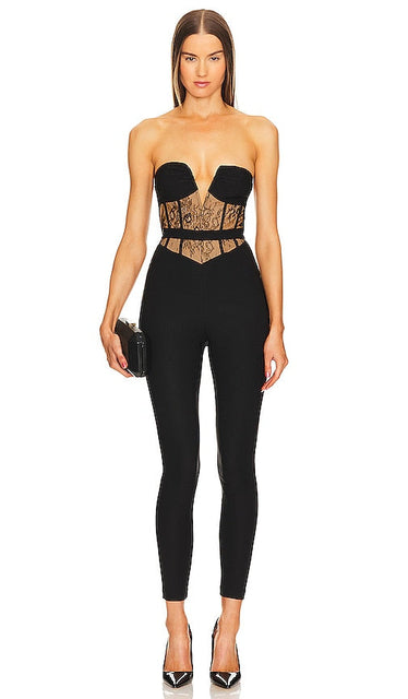 Michael Costello x REVOLVE Billie Jumpsuit in Black - Michael Costello x REVOLVE Combinaison Billie en Noir - Michael Costello x REVOLVE Billie 黑色连身裤 - Michael Costello x REVOLVE Billie Overall in Schwarz - Michael Costello x REVOLVE Billie 점프수트 블랙 색상 - Tuta Michael Costello x REVOLVE Billie in nero