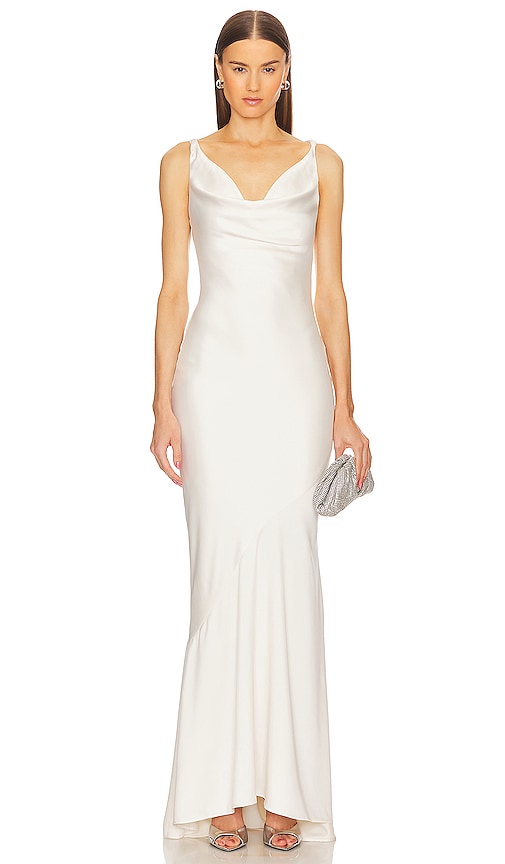 Michael Costello x REVOLVE Fay Gown in Ivory - Michael Costello x REVOLVE ROBE Fay en Ivoire - Michael Costello x REVOLVE Fay 象牙色礼服 - Michael Costello x REVOLVE Fay Kleid in Elfenbein - Michael Costello x REVOLVE 페이 가운 아이보리 색상 - Abito di Michael Costello x REVOLVE Fay in avorio