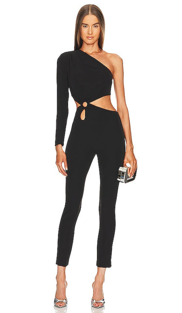 Michael Costello x REVOLVE Idris Jumpsuit in Black - Michael Costello x REVOLVE Combinaison Idris en Noir - Michael Costello x REVOLVE Idris 黑色连身裤 - Michael Costello x REVOLVE Idris Overall in Schwarz - Michael Costello x REVOLVE Idris 점프수트 블랙 색상 - Tuta Michael Costello x REVOLVE Idris in nero