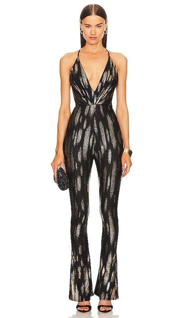 Michael Costello x REVOLVE Jayne Jumpsuit in Black - Michael Costello x REVOLVE Combinaison Jayne en Noir - Michael Costello x REVOLVE Jayne 黑色连身裤 - Michael Costello x REVOLVE Jayne Overall in Schwarz - Michael Costello x REVOLVE Jayne 점프수트 블랙 색상 - Tuta Michael Costello x REVOLVE Jayne in nero