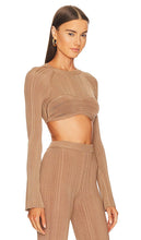 Michael Costello x REVOLVE Kadri Top in Brown