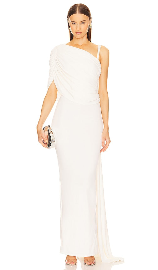 Michael Costello x REVOLVE Laurence Gown in Ivory - Michael Costello x REVOLVE Robe Laurence en Ivoire - Michael Costello x REVOLVE Laurence 象牙色礼服 - Michael Costello x REVOLVE Laurence Kleid in Elfenbein - Michael Costello x REVOLVE Laurence 가운 아이보리 색상 - Abito Michael Costello x REVOLVE Laurence in avorio