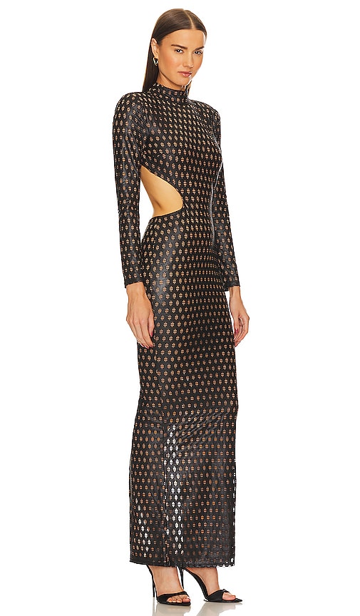 Michael Costello x REVOLVE Ravi Gown in Black