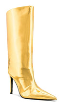 Michael Costello x REVOLVE Sabrina Boot in Metallic Gold