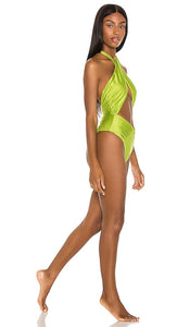 Michael Costello x REVOLVE Seneca One Piece in Green