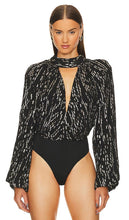 Michael Costello x REVOLVE Sirius Bodysuit in Black