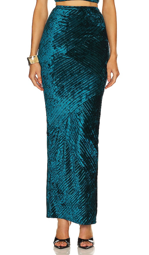 Michael Costello x REVOLVE Spencer Skirt in Teal - Michael Costello x REVOLVE Jupe Spencer en Sarcelle - Michael Costello x REVOLVE Spencer 蓝绿色半身裙 - Michael Costello x REVOLVE Spencer Rock in Blaugrün - Michael Costello x REVOLVE 스펜서 스커트 - Gonna Michael Costello x REVOLVE Spencer in verde acqua