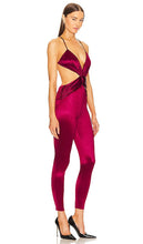 Michael Costello x REVOLVE Zlata Jumpsuit in Burgundy