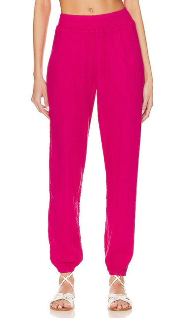 Michael Lauren Brussels Pants in Fuchsia - Pantalon Michael Lauren Bruxelles en fuchsia - Michael Lauren 紫红色布鲁塞尔裤子 - Michael Lauren Brüssel Hose in Fuchsia - Michael Lauren 브뤼셀 팬츠 - Pantaloni Michael Lauren Bruxelles in fucsia