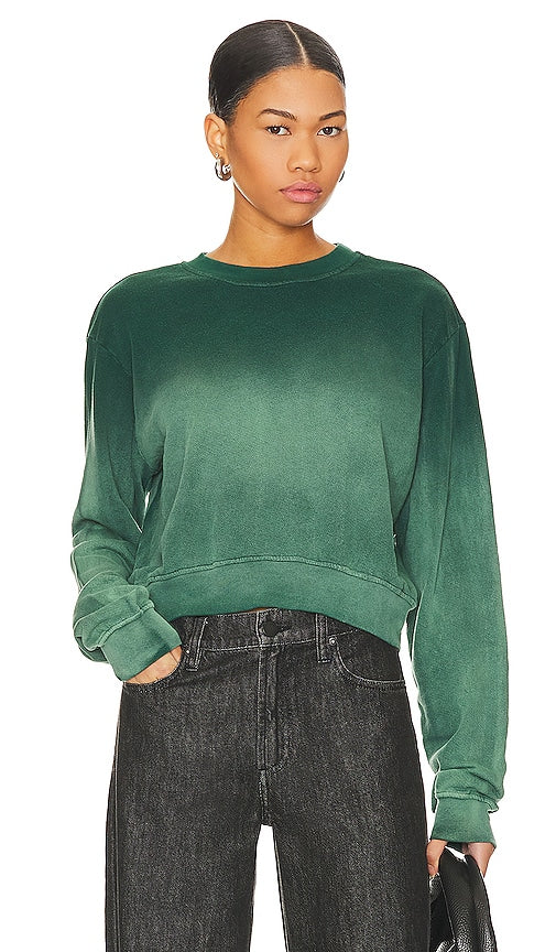 Michael Lauren Exon Crew Neck Sweater in Green - Michael Lauren - Exon - Pull ras du cou vert - Michael Lauren Exon 绿色圆领毛衣 - Michael Lauren Exon Pullover mit Rundhalsausschnitt in Grün - Michael Lauren 엑손 크루넥 스웨터그린 색상 - Maglione girocollo Michael Lauren Exon in verde