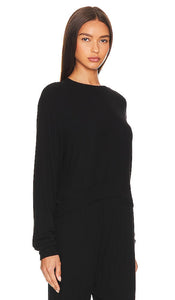Michael Lauren Hamish Pullover in Black