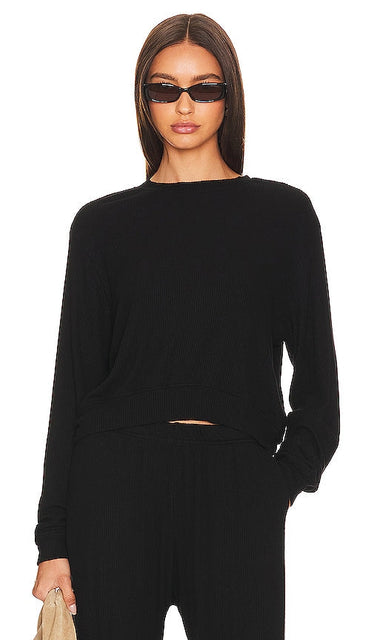 Michael Lauren Hamish Pullover in Black - Pull Michael Lauren Hamish en noir - Michael Lauren Hamish 黑色套头衫 - Michael Lauren Hamish Pullover in Schwarz - Michael Lauren Hamish 풀오버 블랙 색상 - Pullover Michael Lauren Hamish in nero