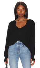Michael Lauren Spence V-neck Pullover in Black - Michael Lauren Spence - Pull à col en V noir - Michael Lauren Spence 黑色 V 领套头衫 - Michael Lauren Spence Pullover mit V-Ausschnitt in Schwarz - Michael Lauren Spence 브이넥 풀오버 블랙 색상 - Pullover con scollo a V Michael Lauren Spence in nero