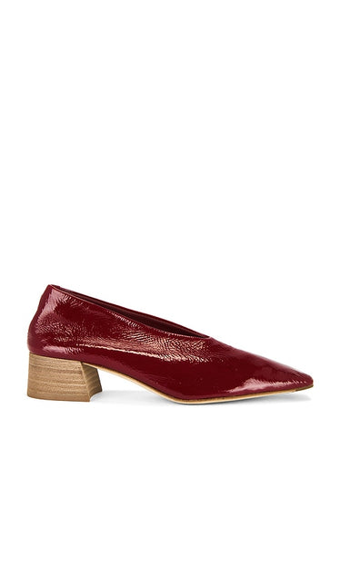 Miista Bibi Court Heel in Red | Red Pump Heels for Women