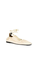 Miista Consuelo Baillerina Flat in Beige