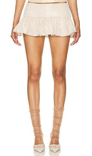 Mirror Palais Taffeta Mini Skort in Metallic Neutral - Mini-jupe-short en taffetas Mirror Palais en neutre métallisé - 金属中性镜面 Palais 塔夫绸迷你裙裤 - Mirror Palais Mini-Skort aus Taft in Metallic-Neutral - Metallic Neutral 소재의 Mirror Palais Taffeta 미니 스커트 - Mini gonna a specchio Palais Taffeta in colore neutro metallizzato