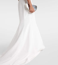 Miss Sohee Iris embellished silk maxi dress