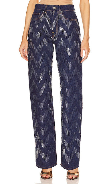 Missoni 5 Pocket Trousers in Blue - Pantalon Missoni 5 poches en bleu - Missoni 蓝色 5 袋长裤 - Missoni 5-Pocket-Hose in Blau - Missoni 5 포켓 팬츠 블루 색상 - Pantaloni Missoni 5 Tasche in Blu