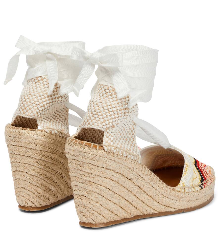 Missoni Chevron wedge espadrilles