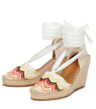 Missoni Chevron wedge espadrilles