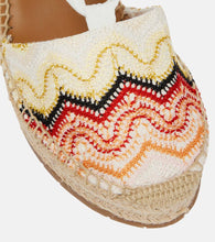 Missoni Chevron wedge espadrilles