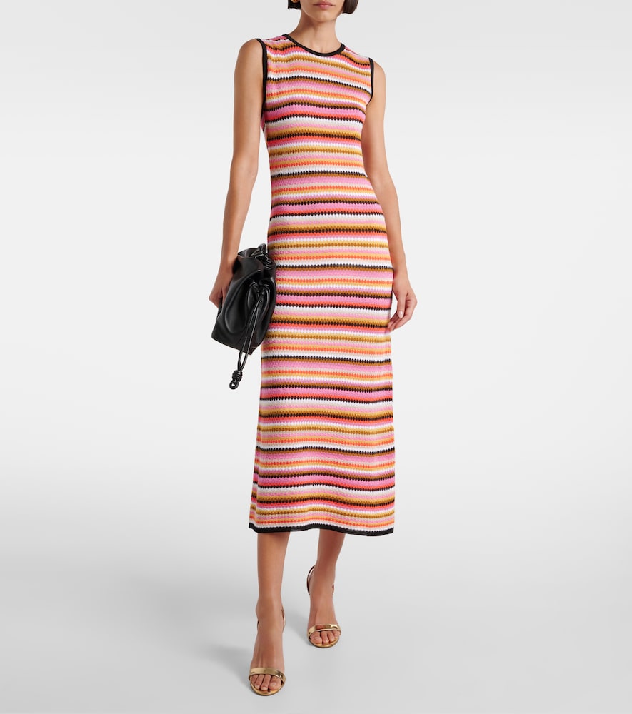 Missoni Cotton-blend midi dress