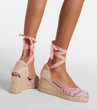 Missoni Eva 60 wedge sandals