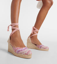 Missoni Eva 60 wedge sandals