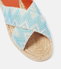 Missoni Harlow Zigzag espadrille slides