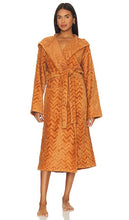Missoni Home Rex Bathrobe Hooded in Cognac