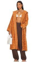 Missoni Home Rex Bathrobe Hooded in Cognac - Missoni Home Rex Peignoir à capuche Cognac - Missoni Home Rex 干邑色连帽浴袍 - Missoni Home Rex Bademantel mit Kapuze in Cognac - Missoni Home 렉스 바스로브 후드 코냑 소재 - Accappatoio Missoni Home Rex con cappuccio color Cognac