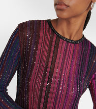 Missoni Knitted Lamé maxi dress