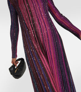 Missoni Knitted Lamé maxi dress