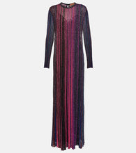 Missoni Knitted Lamé maxi dress