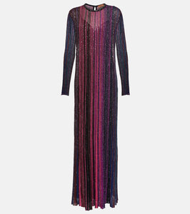 Missoni Knitted Lamé maxi dress