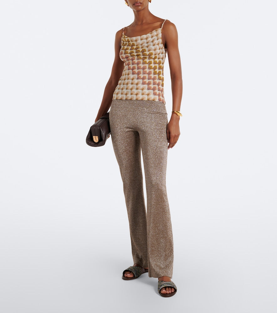 Missoni Liza lame mules