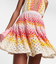 Missoni Mare Knitted halterneck minidress