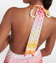 Missoni Mare Knitted halterneck minidress